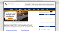 Desktop Screenshot of californiadrivers.org